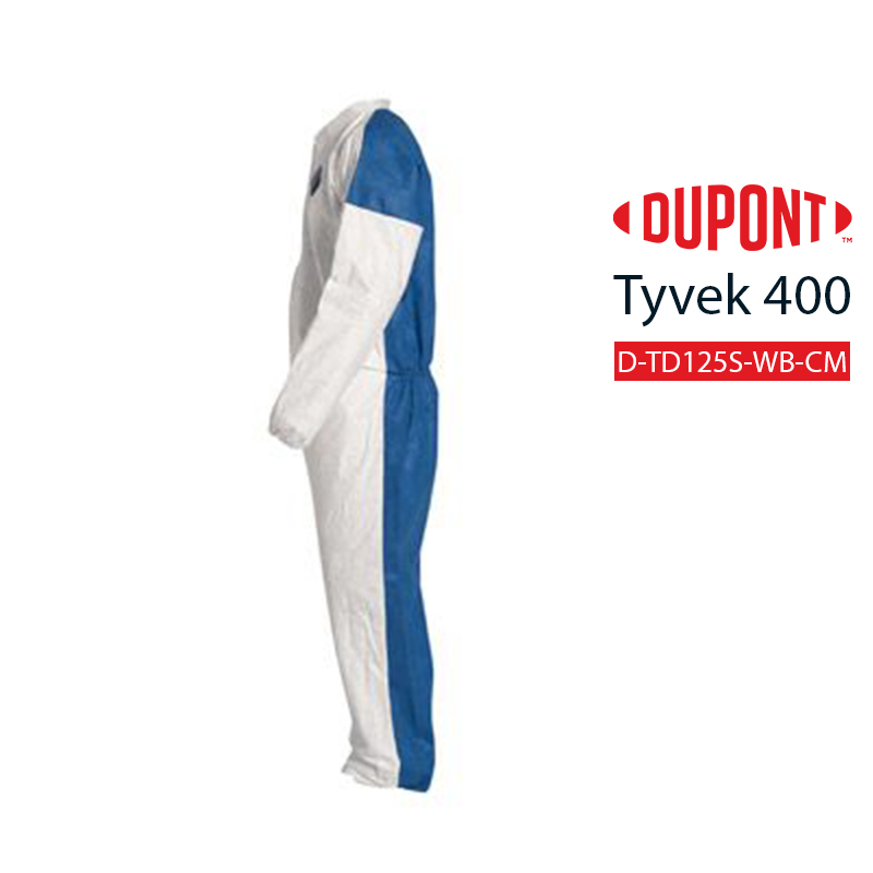 Disposable Sleeve DuPont Tyvek 400 D TD125S WB option CM