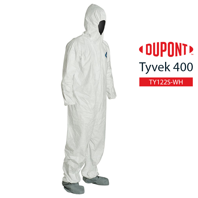 Disposable Coverall DuPont Tyvek 400 TY122S WH