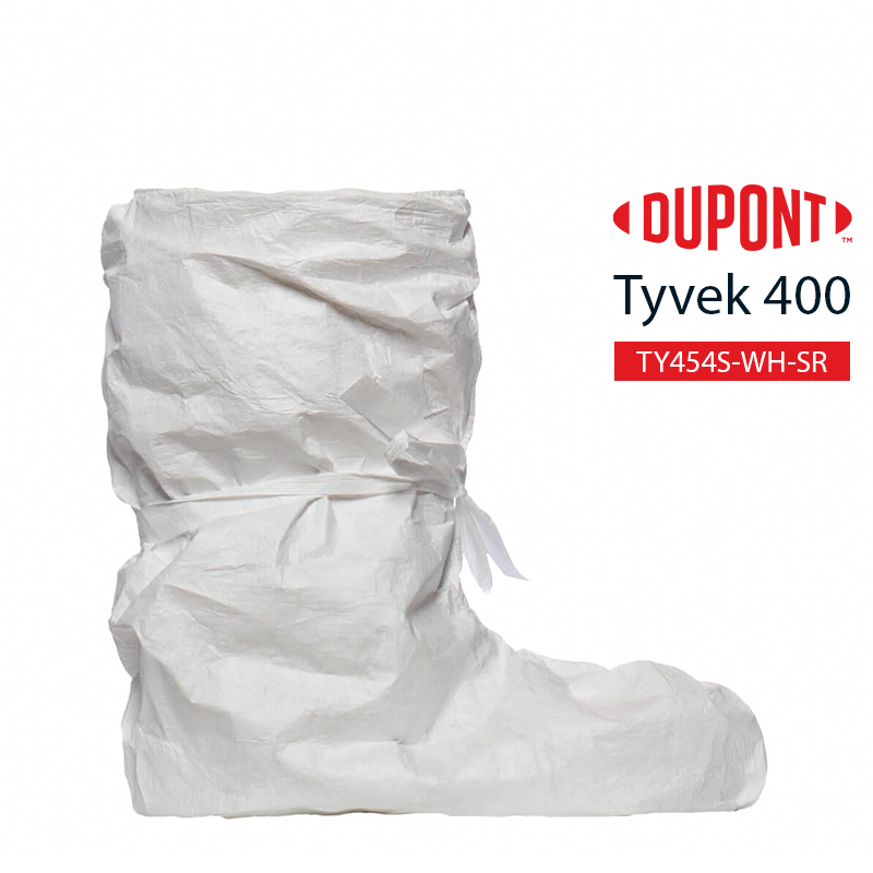 Disposable Shoe Cover DuPont Tyvek 400 TY454S WH option SR
