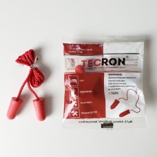 Беруши противошумные со шнурком TECRON Classic form corded 37dB