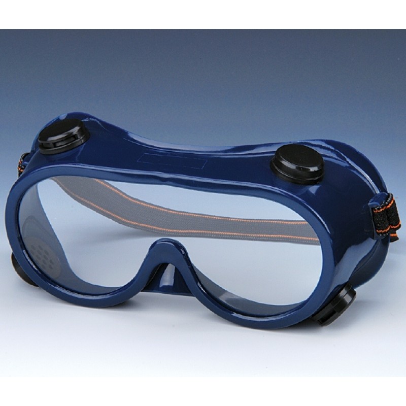 Ударопрочные непотеющие защитные очки HD44717 (ПВХ оправы, поликарбонатные линзы)