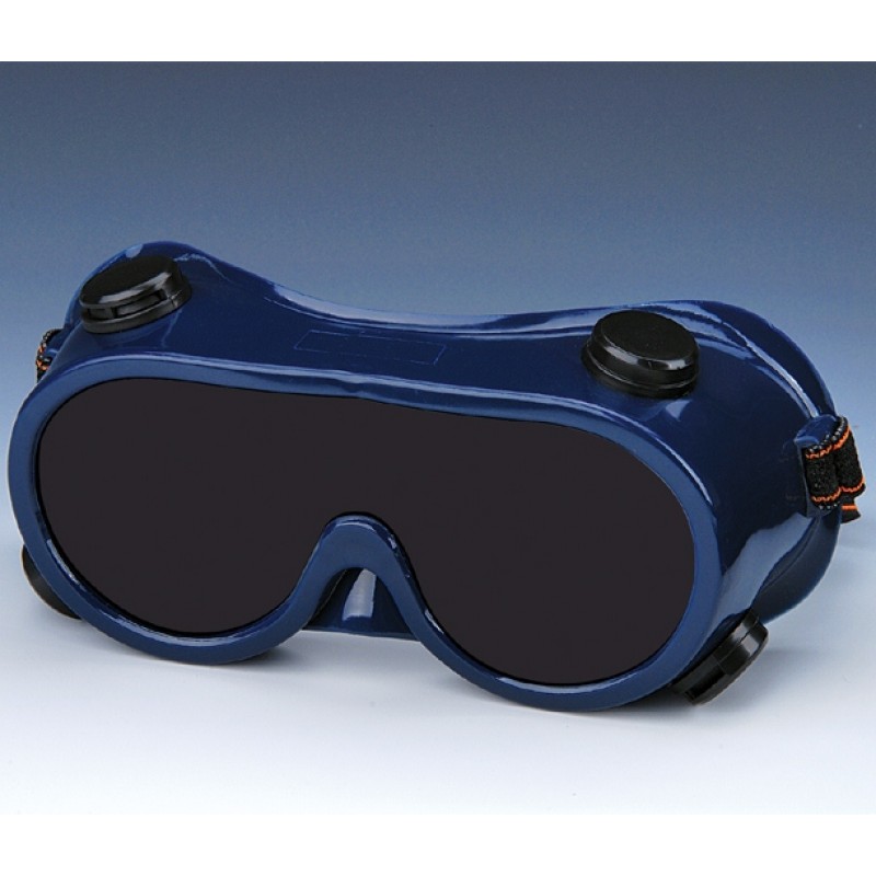 Ударопрочные непотеющие защитные очки HD44717 (ПВХ оправы, поликарбонатные линзы)
