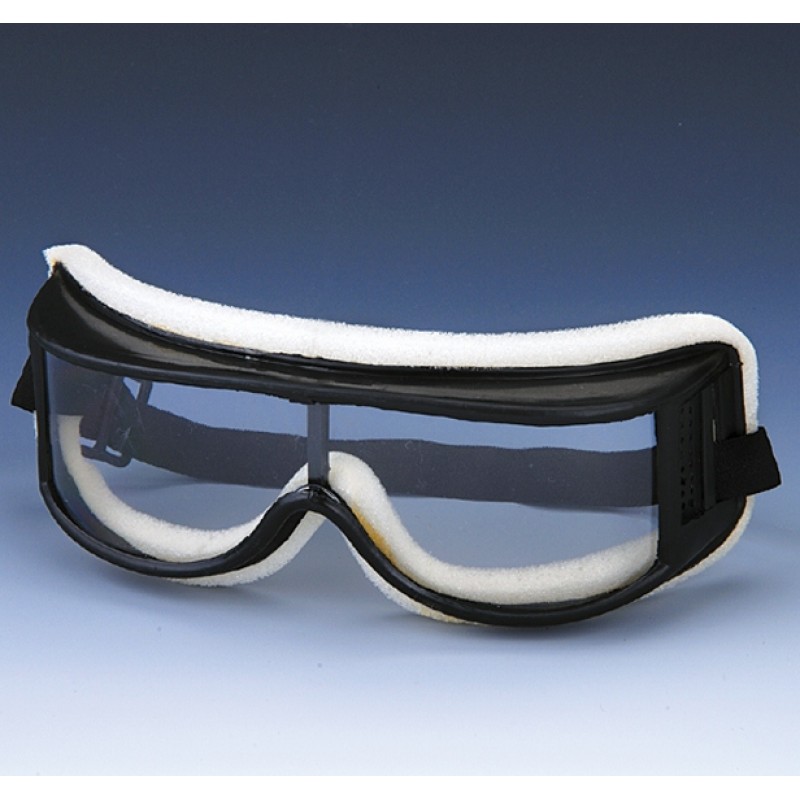 Ударопрочные непотеющие защитные очки KM201500 (ПВХ оправы, поликарбонатные линзы)