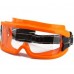 Impact antifog resistant goggles KM210320 (PVC frame, polycarbonate lenses)