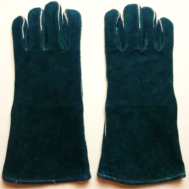 Длинные кожаные защитные перчатки для сварки (&quot;А&quot; класс) Binovo M708316WL