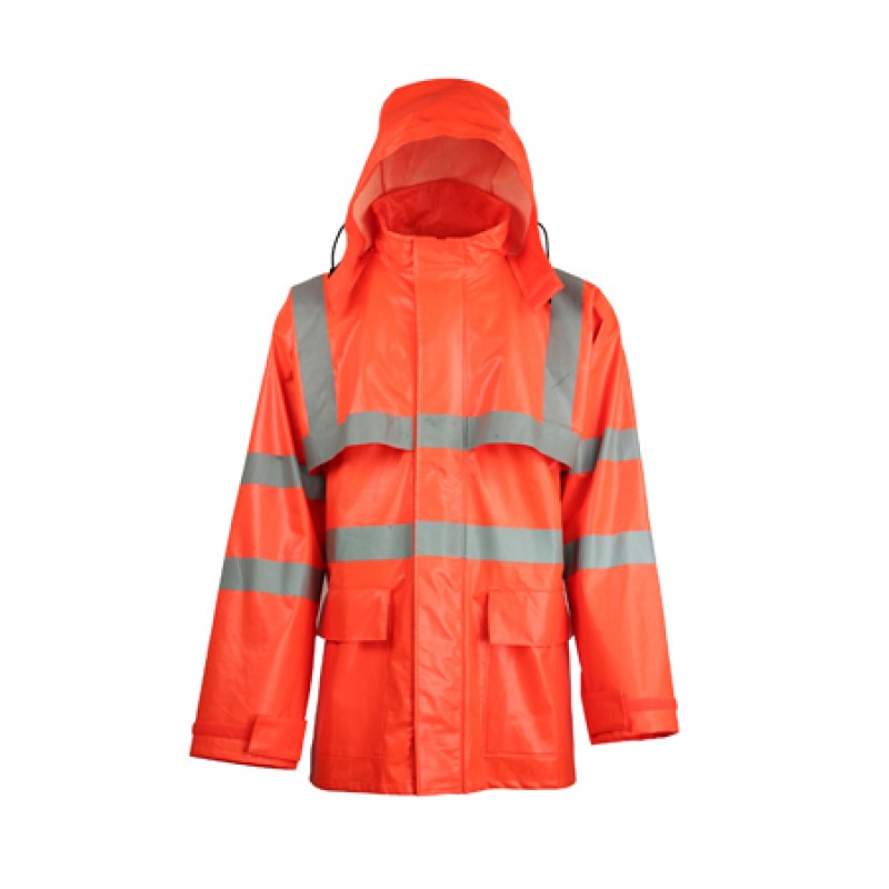 Сигнальная дождевая куртка FalkPit G45714