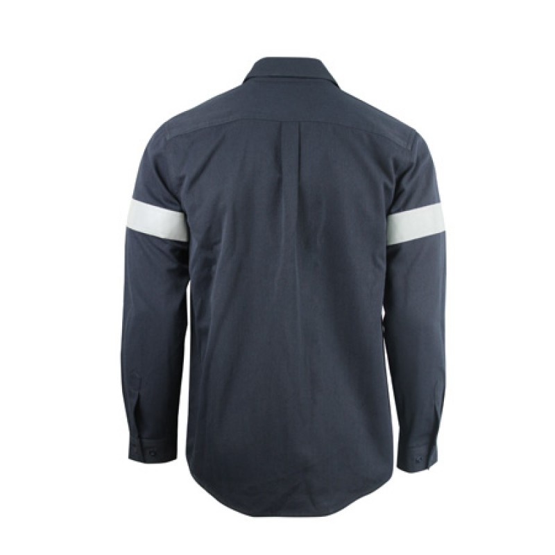 Антистатическая огнестойкая рубашка (модакрил, смешанный хлопок) AlBert ML13450