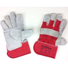 Кожаные перчатки GL6601235L (комбинированные, спилк, класс AB)