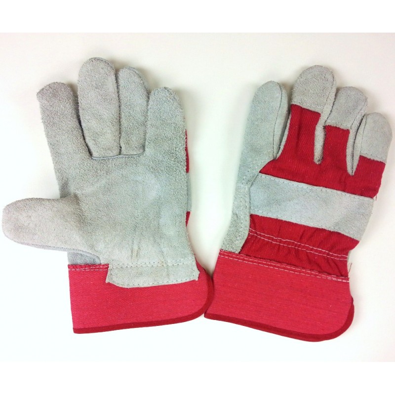 Кожаные перчатки GL7100052L (комбинированные, спилк, класс BC)