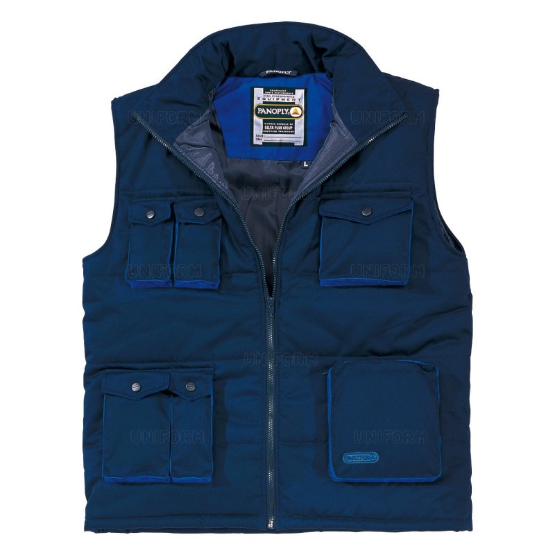 Warm vest - 65% polyester 35% cotton STOCKTON PANOPLY