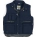 Warm vest, a large number of pockets 65% polyester 35% cotton SIERRA PANOPLY